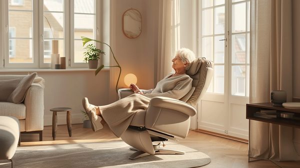 Fauteuil releveur : découvrez les bienfaits sur votre santé